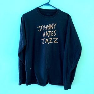 Johnny Hates Jazz long sleeve shirt DIY hand made